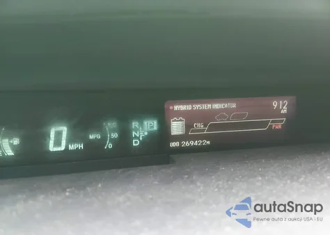 2012 Toyota Prius Two from USA, damaged, VIN JTDKN3DU8C1491182